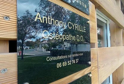 Anthony Cyrille ostéopathe